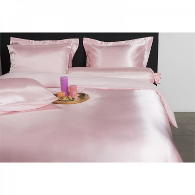 POSTELJNINA DC SATIN UNI SOFT PINK, 240X200/220 NL